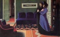 Felix Vallotton - The Visit